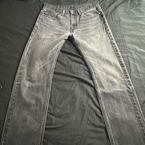 Levi's 505 black denim jeans